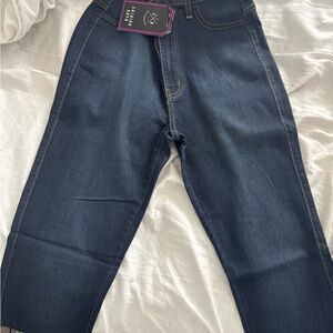 Fashion Nova Dark Blue Jeans Jeggings